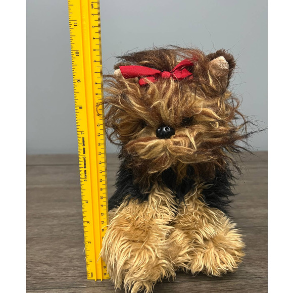 The Bearington Collection CHEWIE Yorkshire Terrier‎ 11" Stuffed Plush Dog - Picture 5 of 6